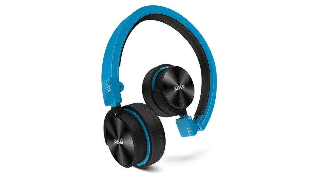 Słuchawki Nauszne AKG Y40 Niebieski - Wykonanie