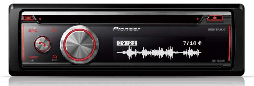 Radio samochodowe PIONEER DEH-X8700BT - ogólny