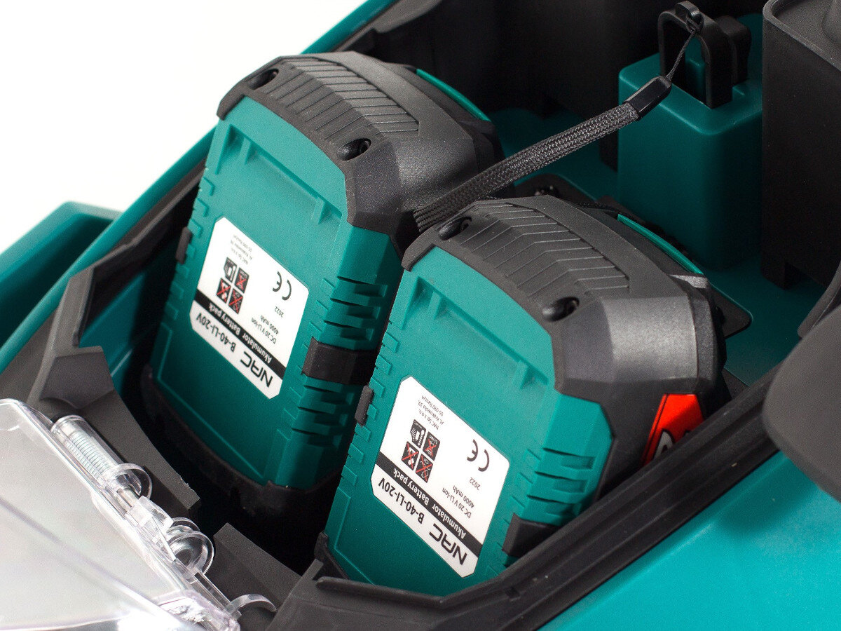 Kosiarka akumulatorowa NAC LB-2B40-40-2X20V akumulator zasilanie