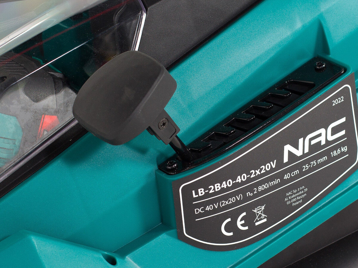 Kosiarka akumulatorowa NAC LB-2B40-40-2X20V regulacja wysokosci