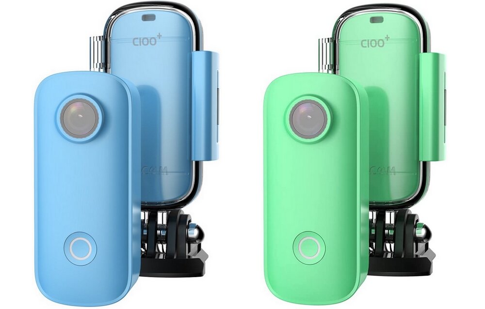 Kamera sportowa SJCAM C100+ sport montaż nagrywanie rozdzielczość filmy obudowa odporność wielkość łączność sterowanie 