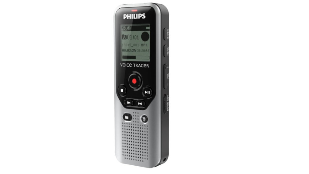 Dyktafon PHILIPS DVT1200 - Wyświetlacz