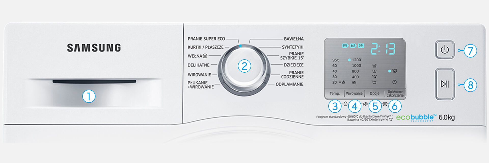 Samsung Panel Pralka 1 Samsung Panel Pralka 1