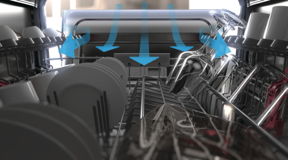 Zmywarka WHIRLPOOL WFO 3T142 X suszenie NaturalDry otwarcie drzwi