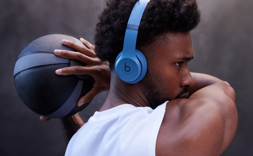 Słuchawki nauszne BEATS Solo 4 Wireless muzyka dzwiek przestrzenny sledzenie ruch