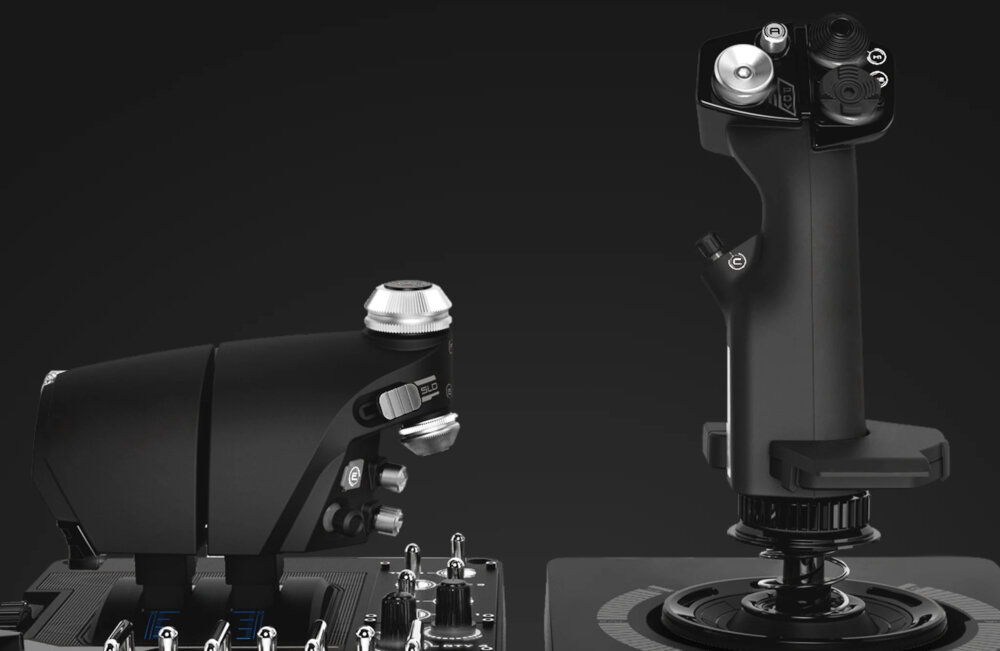 Kontroler LOGITECH G X56 Hotas RGB (PC) swoboda profesjonaliści przyciski kontrola osie minidrążki