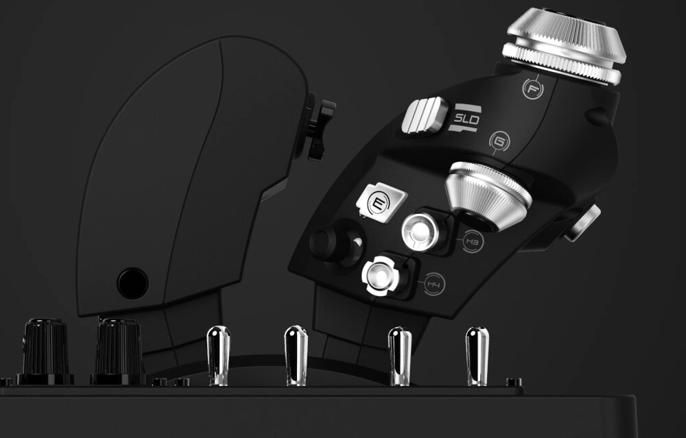 Kontroler LOGITECH G X56 Hotas RGB (PC) programowanie