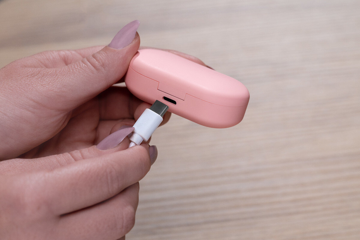 SLUCHAWKI BLUETOOTH XMUSIC TWS750P TWS DOKANALOWE wyglad