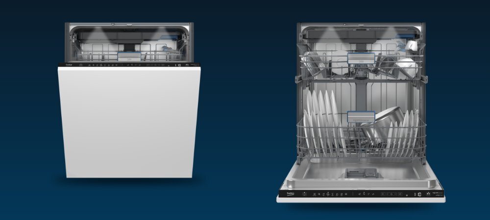 Zmywarka BEKO BDIN38542P PowerIntense SensorAdapt AI