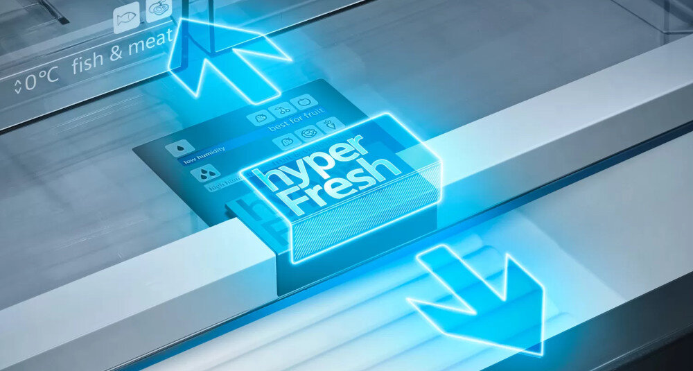 Lodówka SIEMENS KG49NXXEA Nofrost Grafitowa HyperFresh