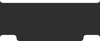 Czarny prostokątny kształt przypominający minimalistyczną ikonę lub symbol, bez widocznych napisów czy dodatkowych elementów.