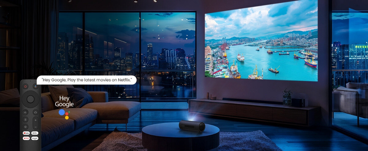 Projektor JMGO Picoflix - Twój osobisty asystent, asystent głosowy