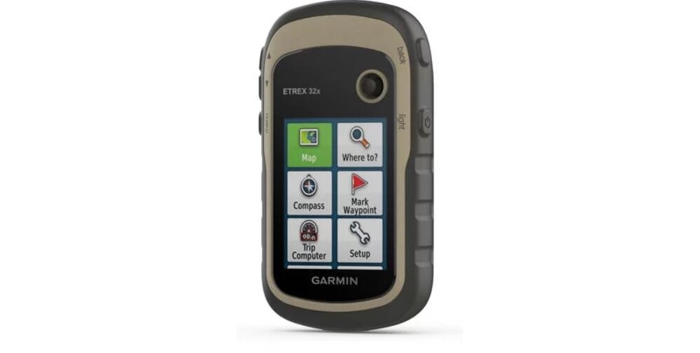 Nawigacja GARMIN eTrex 32X ekran gps mapy waga wymiary pamięć bateria uchwyt 