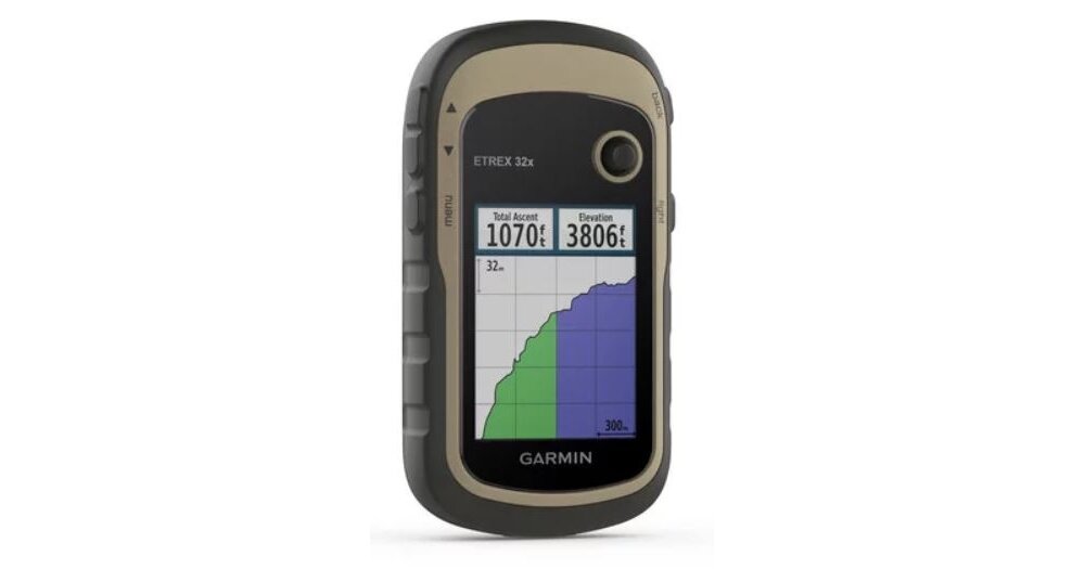 Nawigacja GARMIN eTrex 32X ekran gps mapy waga wymiary pamięć bateria uchwyt 