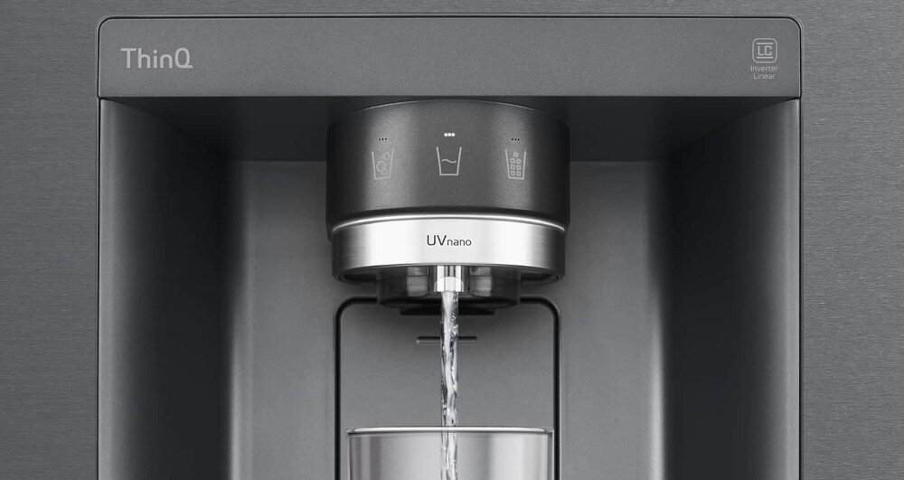 LODÓWKA LG GSXV90MCDE usuwanie bakterii