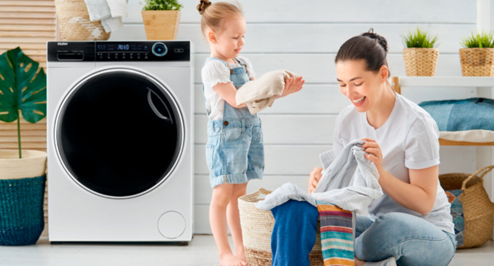 Pralka HAIER I-Pro 7 HW90-B14979-S pranie higieniczne wyparzanie