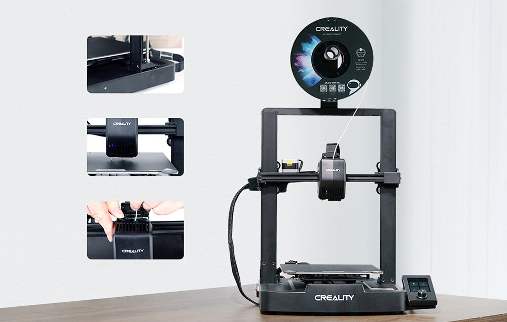 CREALITY Ender-3 V3 SE Podwójne wałki liniowe osi Y stali wysoką jakość druku