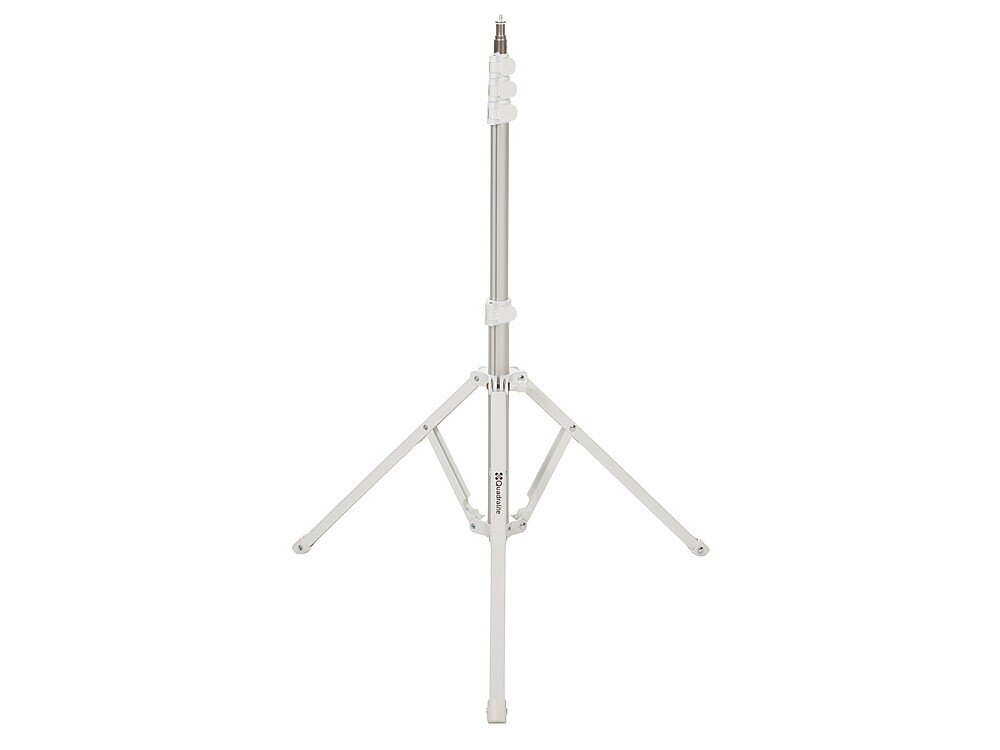 Quadralite Verso 180 AL Biały — kompaktowy po złożeniu cały rozłożony statyw 