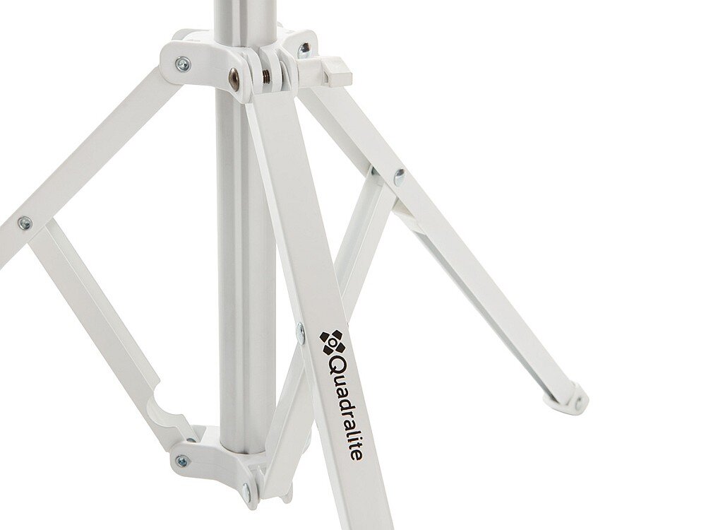 Quadralite Verso 180 AL Biały — gwint 1/4 cala kadr na jedną z nóg