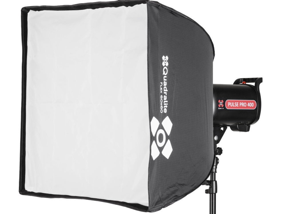 Quadralite Flex 60x60 skladany softbox kwadratowy do lamp studyjnych z mocowaniem Bowens
