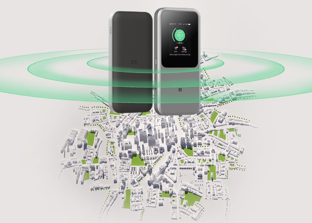 Router ZTE MU5120 5G sieć 5G procesor prędkość Wi-Fi 6