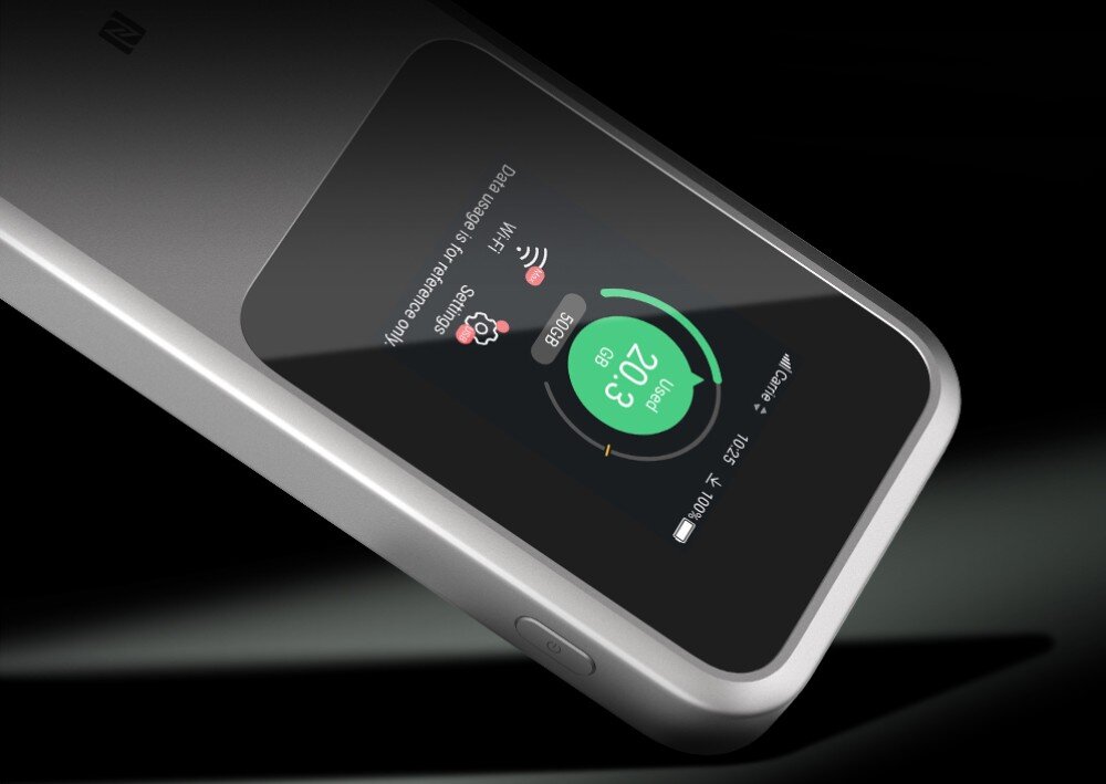 Router ZTE MU5120 5G ekran obsługa przekątna aplikacja