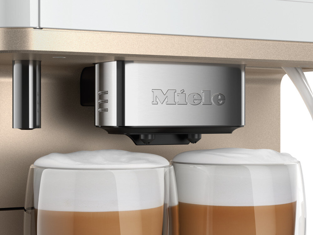 Ekspres MIELE CM 6360 Bialy dwie kawy jednoczesnie One Touch for Two