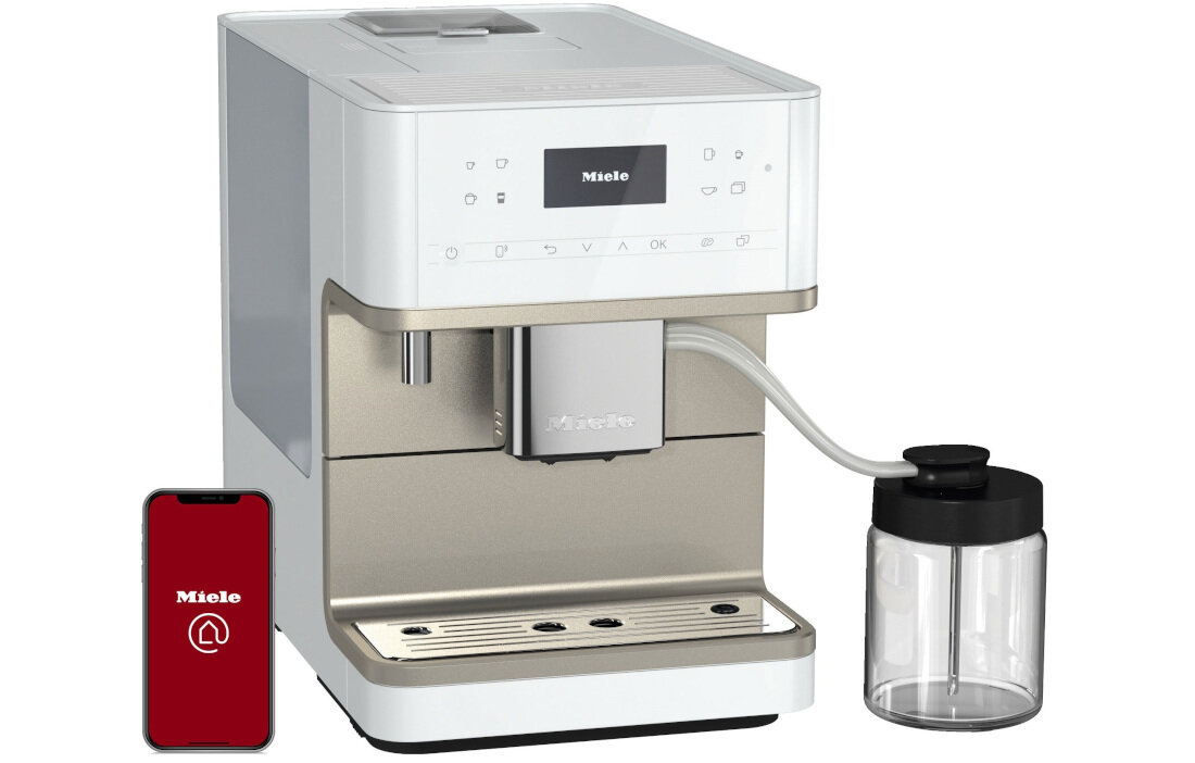 Ekspres MIELE CM 6360 Bialy 8 profili uzytkownika parametry