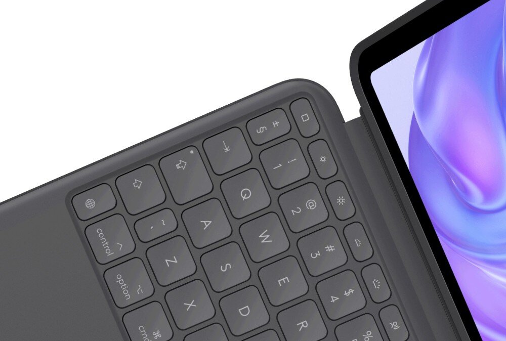 Etui na iPad Pro LOGITECH Combo Touch Szary Klawiatura podstawka regulacja podświetlenie