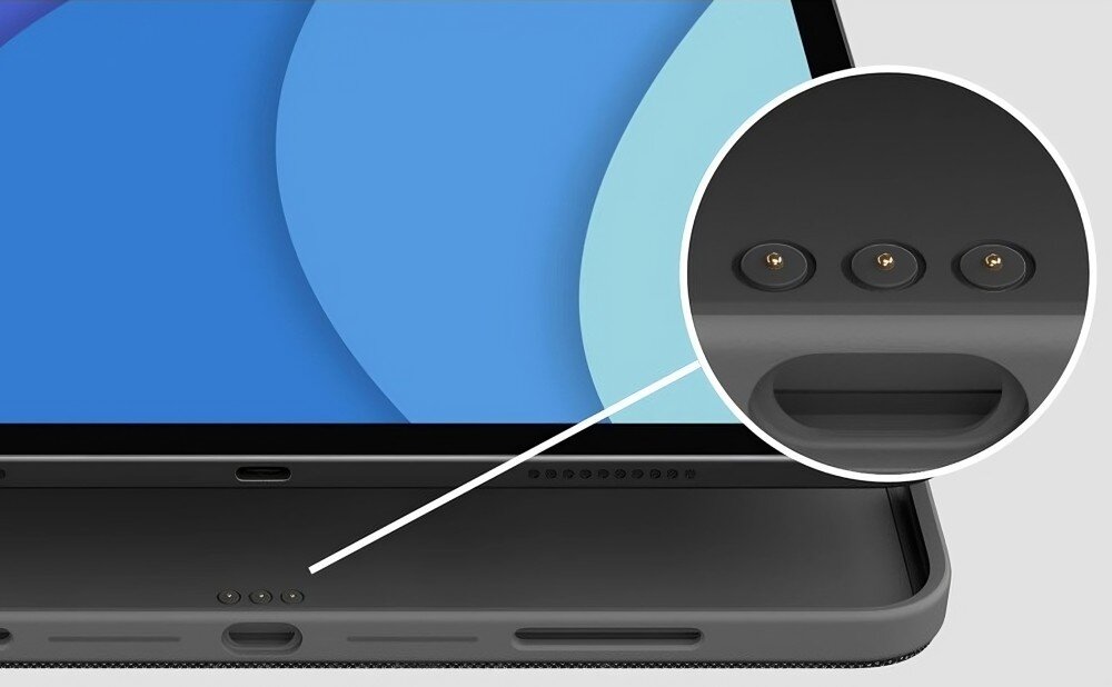 Etui na iPad Pro LOGITECH Combo Touch Szary Klawiatura złącze połączenie