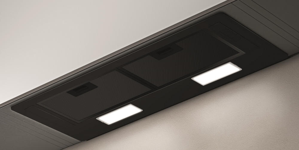 ELICA okap kuchnia oczyszczanie powietrze niewielki rozmiar integracja szafka stal nierdzewna lakierowana szkło hartowane wzornictwo