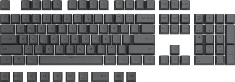 Klawisze GLORIOUS GPBT Black Ash kompatybilność klawiatury przełączniki