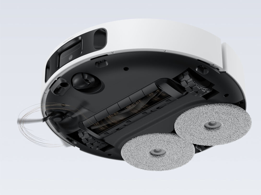 Robot sprzątający MOVA E40 Ultra ściąganie włosów bez slątanych włosów nieplącząca szczotka