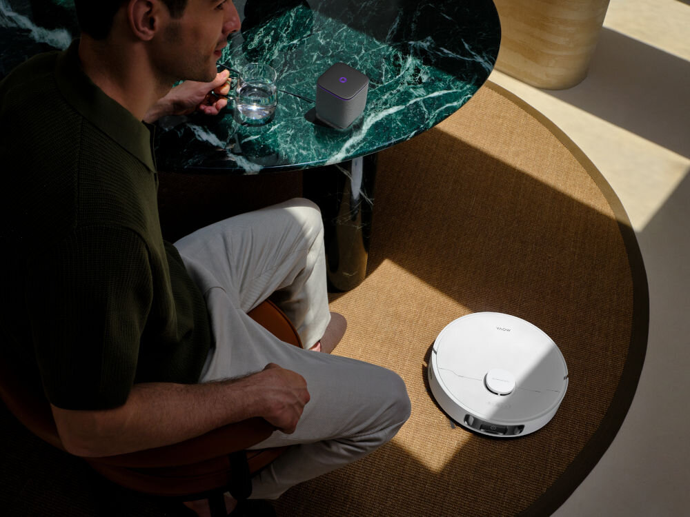 Robot sprzątający MOVA E40 Ultra automatyczne wykrywanie dywanów unoszenie mopów dostosowanie mocy ssania