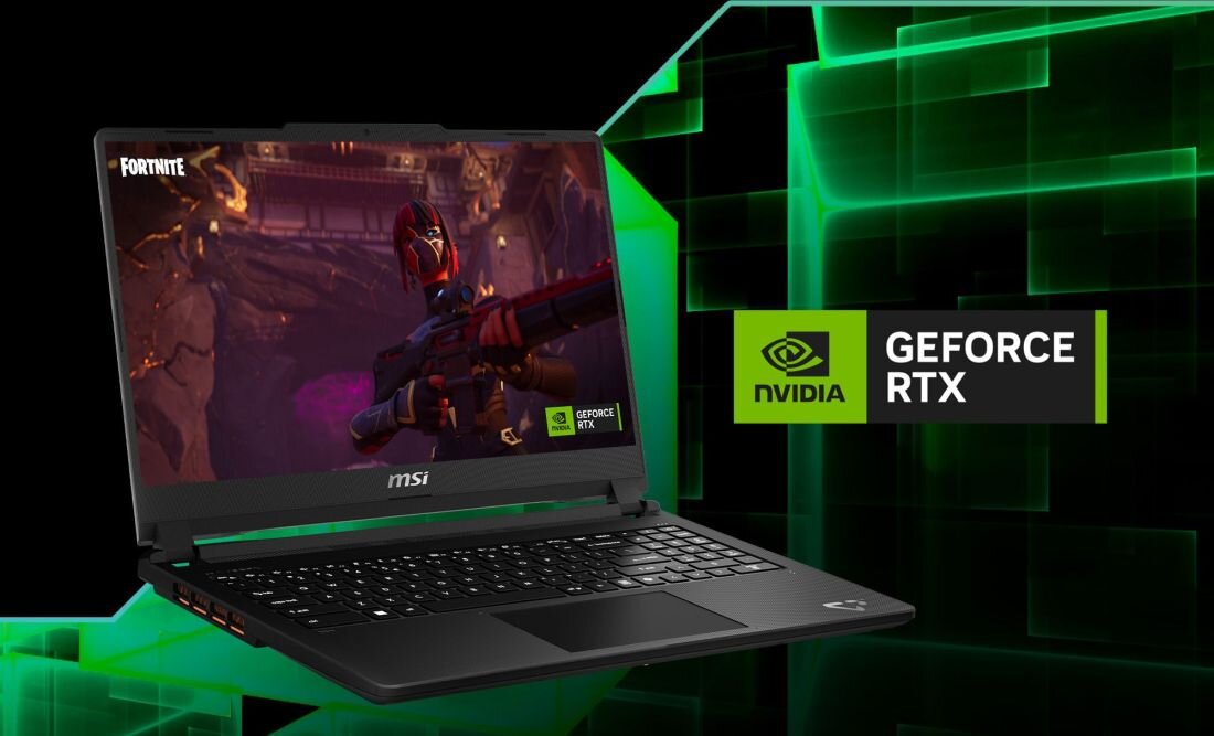 Laptop MSI Raider A18 HX AI z kartą NVIDIA GeForce RTX 5080, architektura NVIDIA Blackwell, obsługa NVIDIA DLSS 4