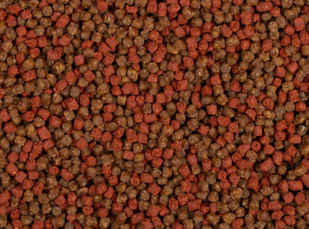 Pellet BAITNOW Pinky Boy 2 mm (800 g) widoczny rozsypany pellet