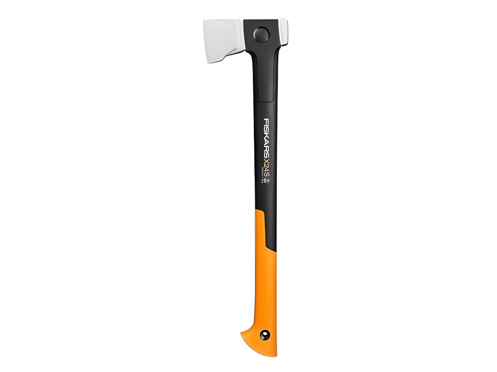 Siekiera FISKARS Rozłupująca X24 OSTRZE S 1069105 wytrzymalosc solidnosc konstrukcja FiberComp wydodna ultralekka waga 1,3 kg szerokosc 15,2 cm trwalosc efektywnosc bezpieczenstwo