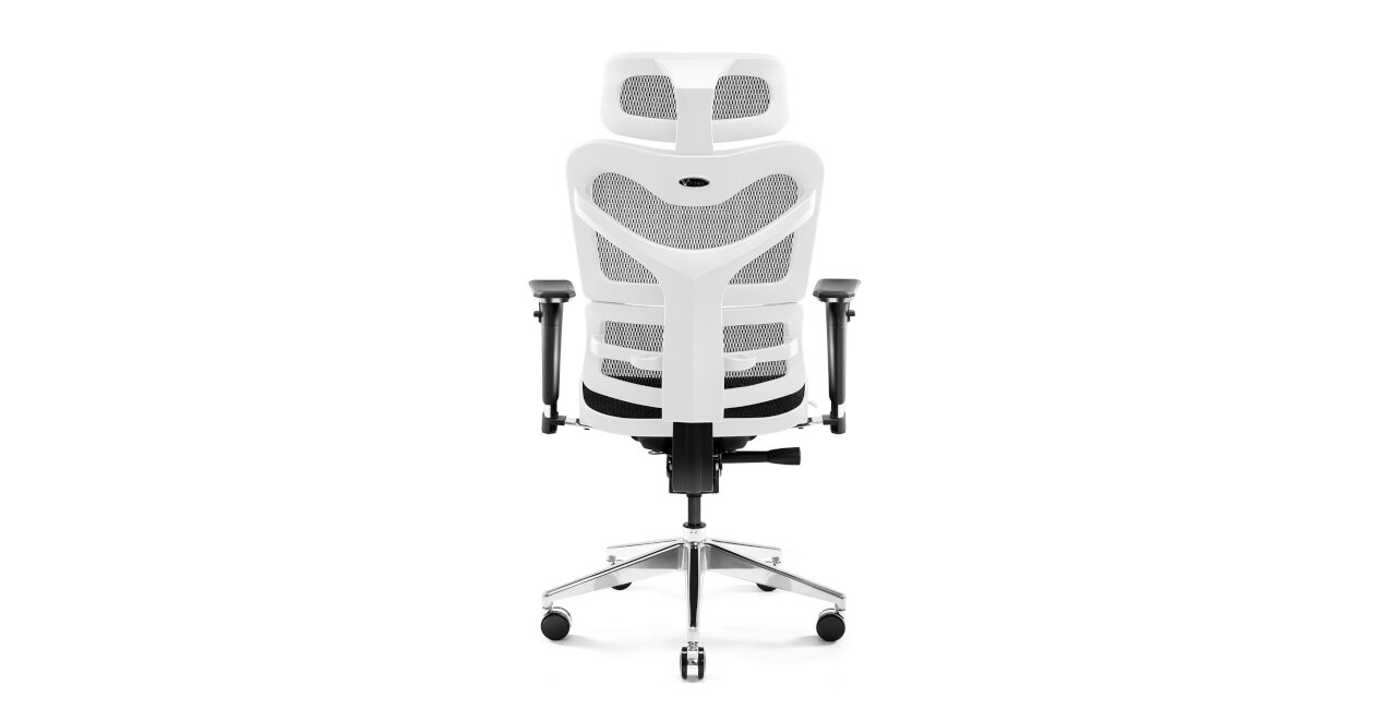 Fotel DIABLO CHAIRS V-COMMANDER BIALO-CZARNY funkcjonalność wygoda kolory