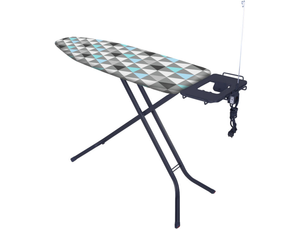 Deska do prasowania GÖTZE&JENSEN Steam Board Pro Czarny blat pianka pokrowiec