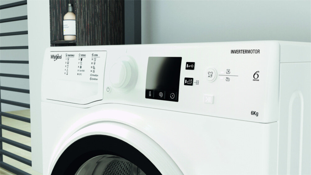Pralka WHIRLPOOL WRBSS 6249 technologia 6 zmysl