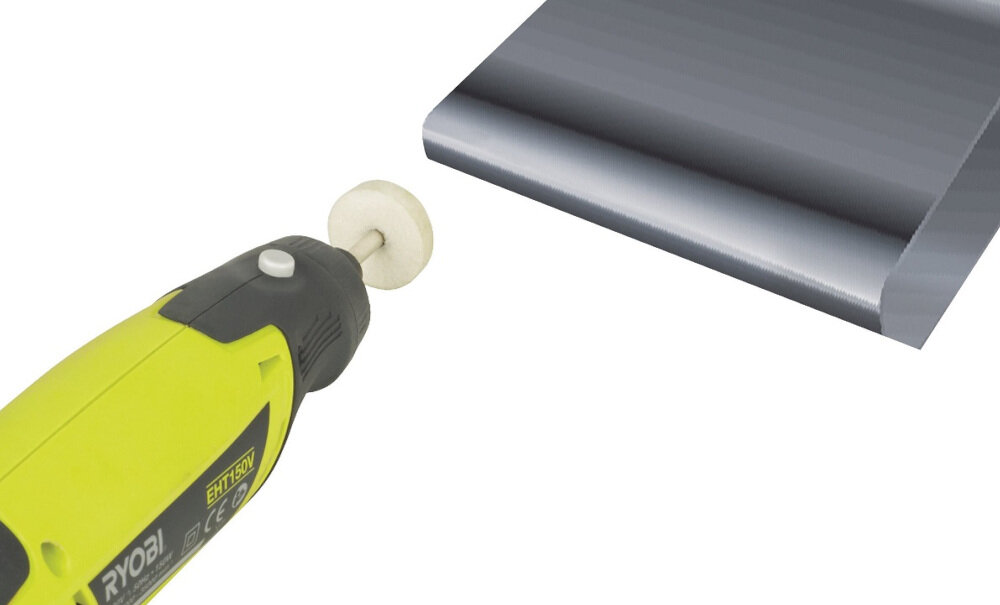 Szlifierka prosta RYOBI EHT150V niewielka masa waga 0,6 kg poziom mocy akustycznej 88 dB