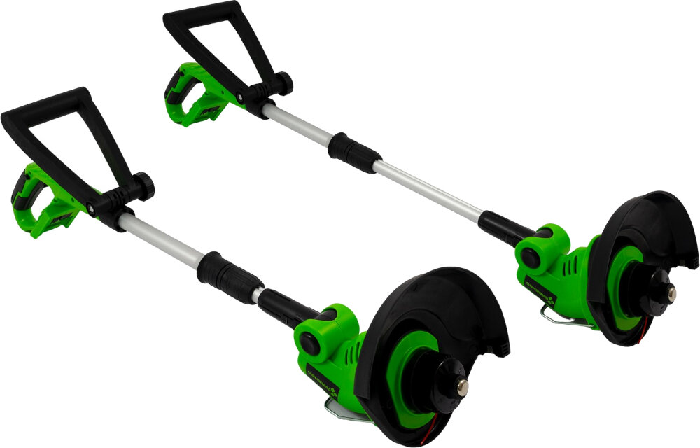 Podkaszarka akumulatorowa GREENSO UAO005 drazek teleskopowy regulacja w zakresie 900-1120 mm