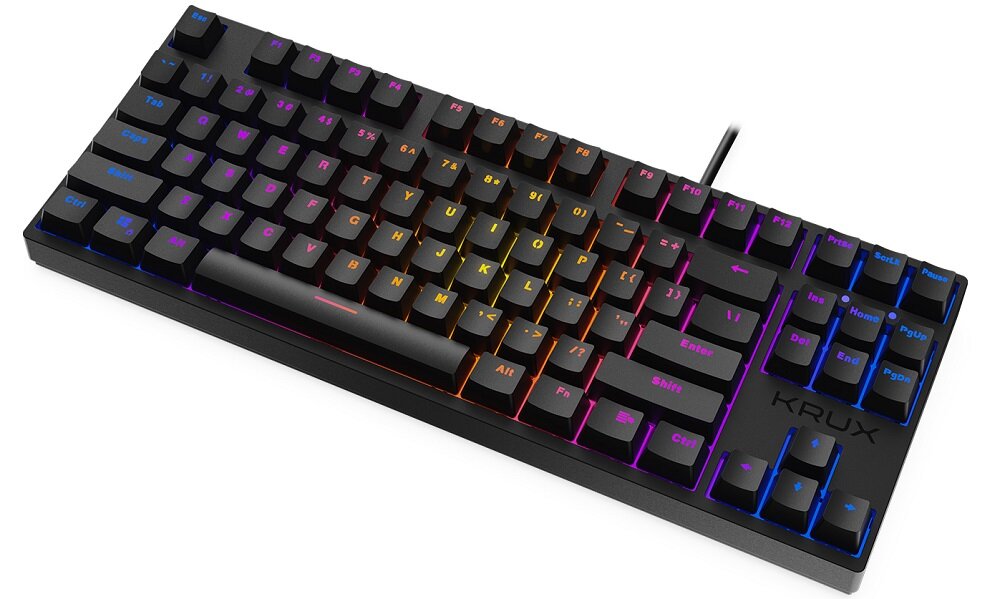 Klawiatura KRUX Atax Pro RGB Outemu - obsługa makr połączenie kilku ruchów w jeden
