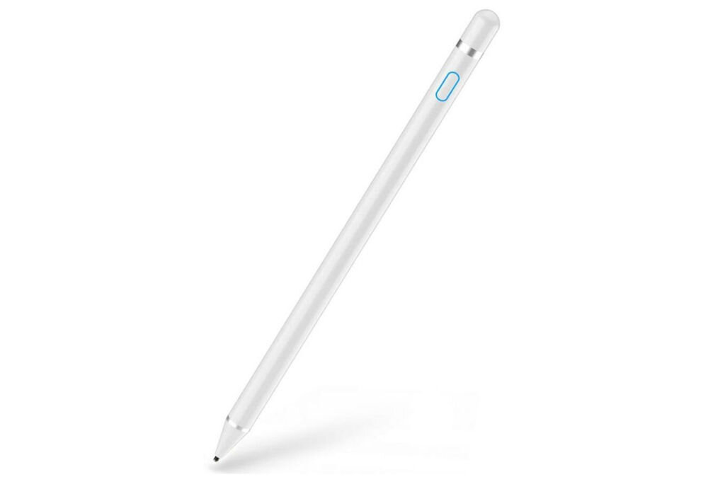 Rysik TECH-PROTECT Active Stylus Pen Biały prezentacja rysika wygodna konstrukcja materiał PC o właściwościach antypoślizgowych pewny chwyt pisania