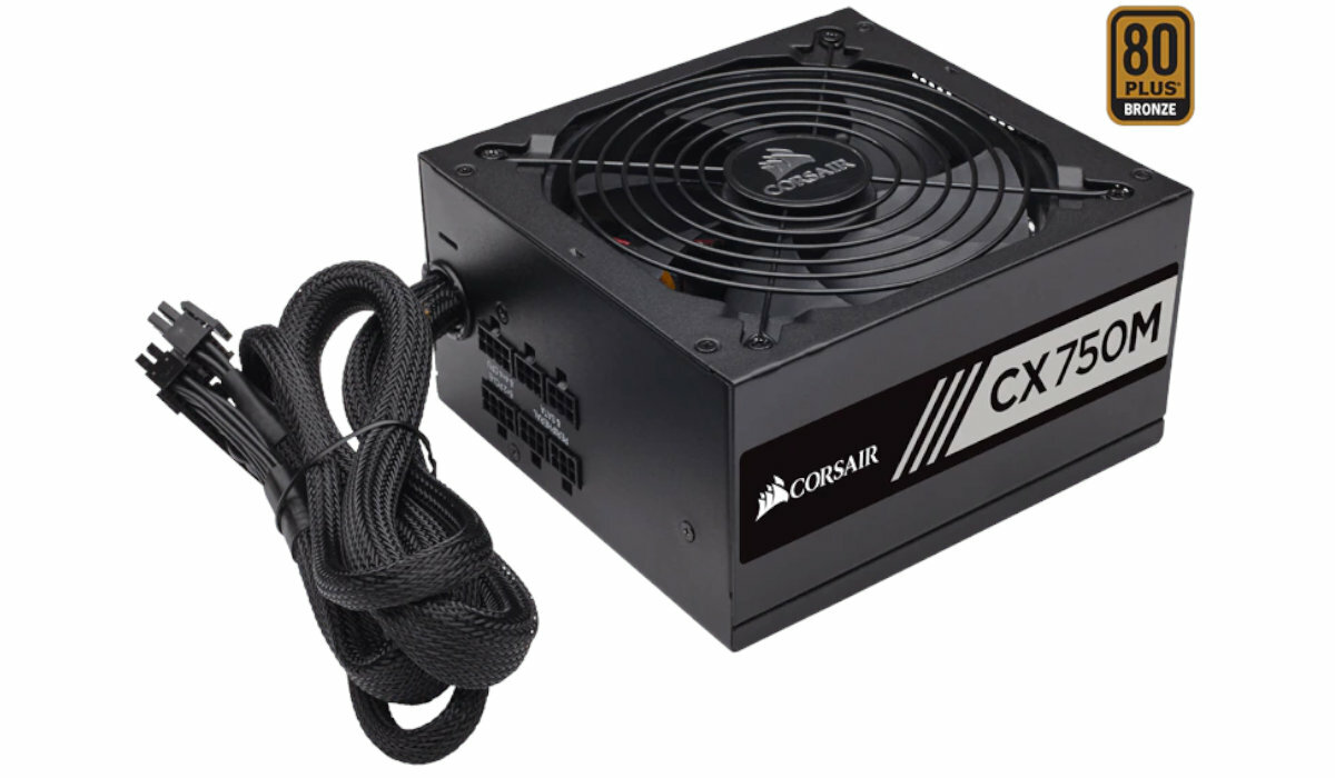 CORSAIR CX750M 750W Bronze wentylator