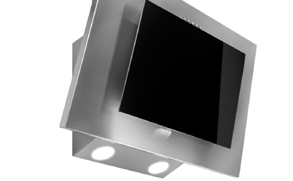 TOFLESZ Fiera Sprint 90 okap nowoczesne urządzenie pochłanianie opary rura dekoracyjna stal malowana dbałość detale