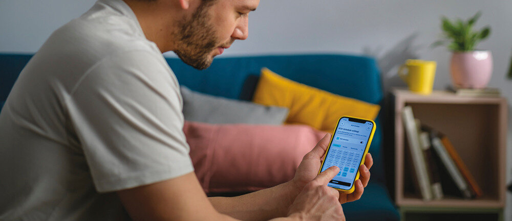 Pralko-suszarka CANDY CSOW 4746TWMB5-S dalne sterowanie aplikacja wskazówki łatwy dostęp