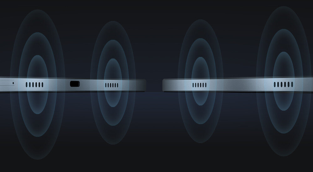 Tablet CUBOT Tab 30 10.1 4/128 GB LTE Wi-Fi Szary głośniki dźwięk stereo jakość