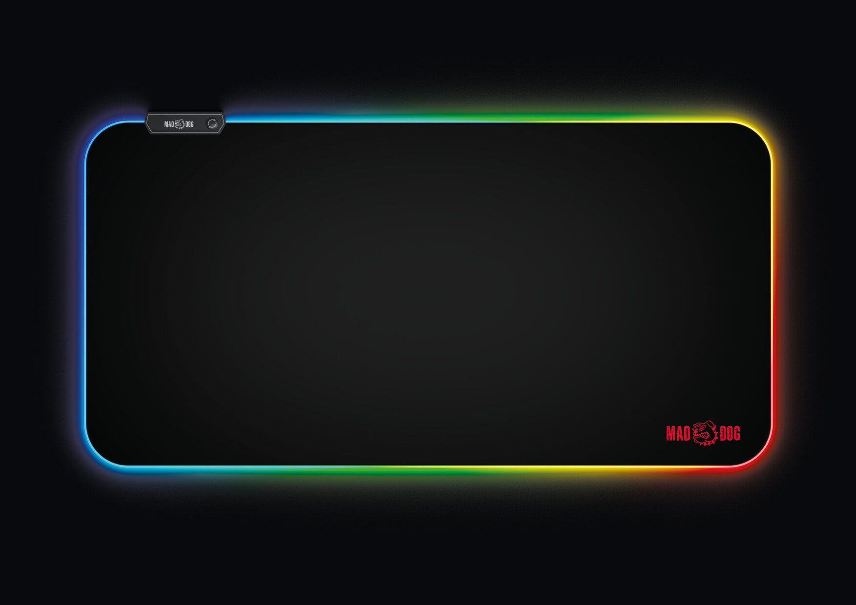 PODKŁADKA POD KLAWIATURĘ I MYSZ MAD DOG RGB XXL jakosc material odpornosc na zachlapanie odpinany kabel