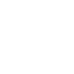 Ikona przedstawia biały symbol parującej miski z łyżką na przezroczystym tle.